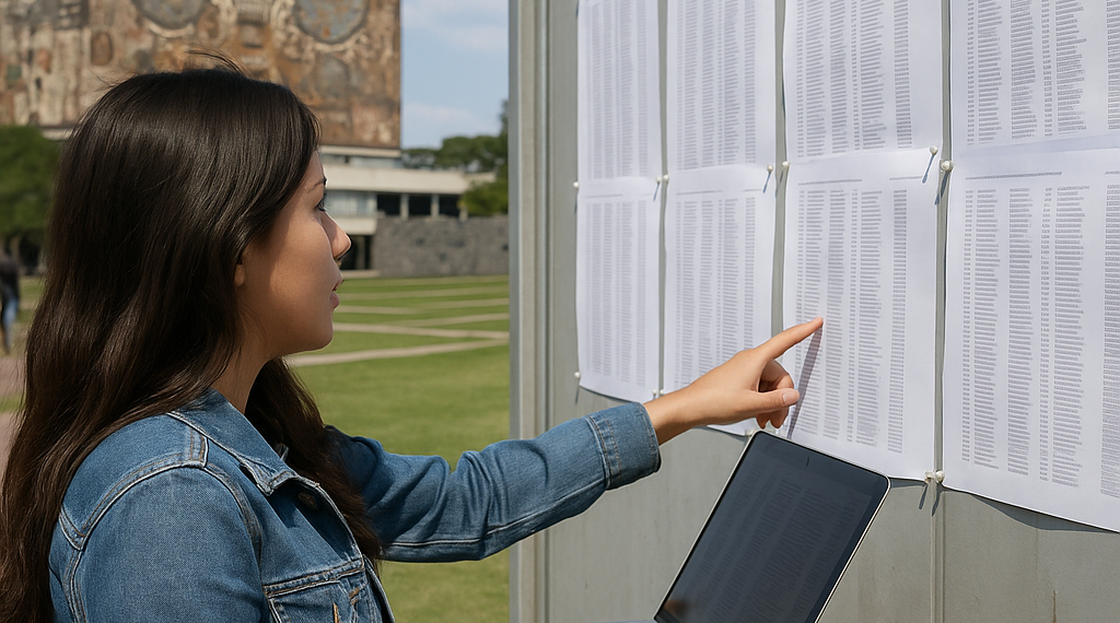 Publica UNAM resultados de examen para licenciatura