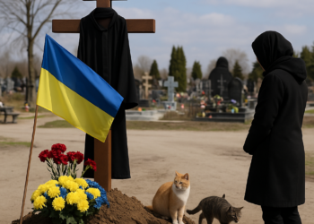 Ucrania rindió homenaje al “recolector de almas”, que murió recuperando cadáveres de la guerra