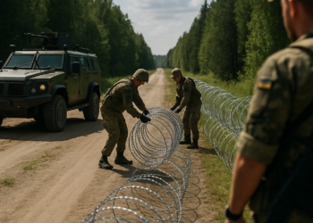 Ucrania refuerza su frontera con Bielorrusia por temor a un posible ataque