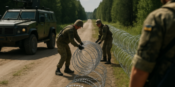 Ucrania refuerza su frontera con Bielorrusia por temor a un posible ataque