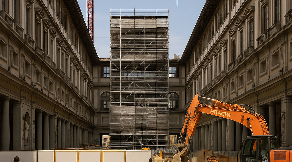Uffizi has revealed details about a major, 50-million-euro renovation