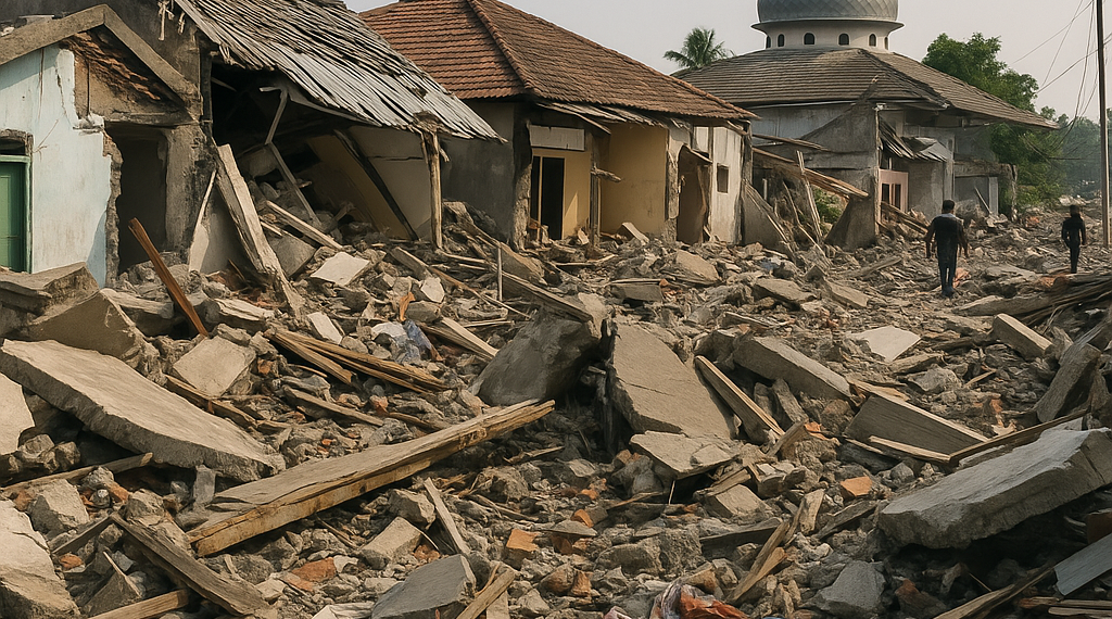 Un terremoto de magnitud 7,7 sacude el mar frente a Indonesia