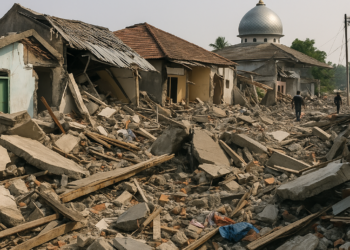 Un terremoto de magnitud 7,7 sacude el mar frente a Indonesia