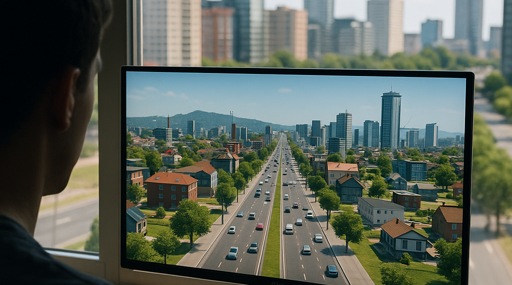 A video game invites anyone into Heizer's exclusive 'City' land art