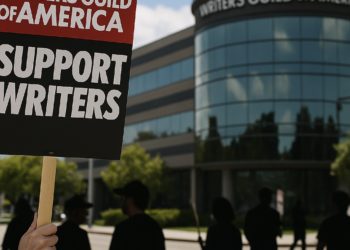 WGA Responds To David Ellison's Threat To Pull Paramount From CA