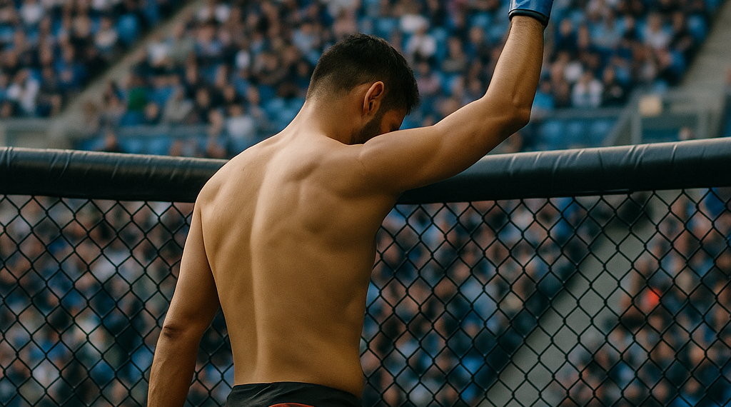 Yair Rodriguez se cae de su pelea ante Jean Silva en el UFC Noche