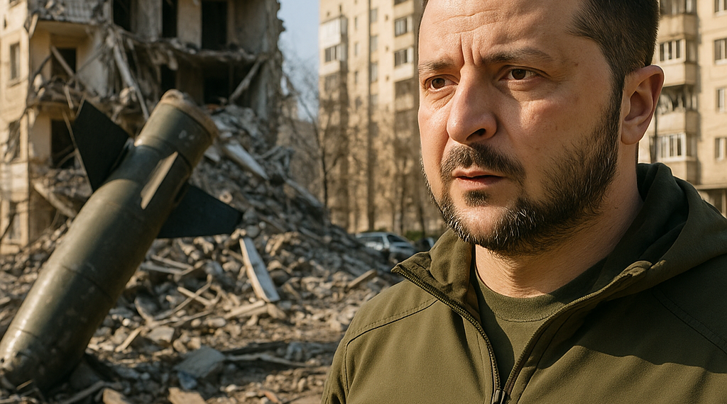 Zelensky afirmó que Putin utilizó misiles norcoreanos en el ataque que dejó nueve muertos en Ucrania