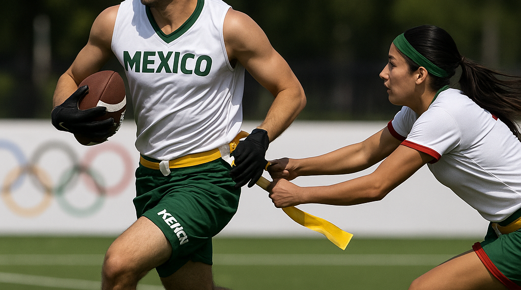 ¡Van a JO! Consigue México boleto en flag football femenil