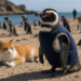 Pingüinos heridos en Chile usan chalecos con cobre y zinc para proteger sus heridas