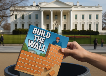La Casa Blanca retira de su sitio web el juego tipo Tetris llamado "Construye el muro"