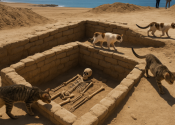 Ancient Mausoleum Discovered Along Peruvian Coast