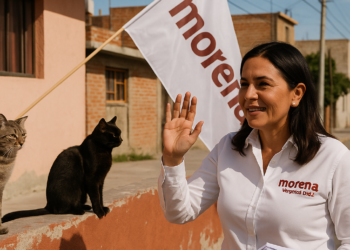 Es Verónica Díaz 'corcholata' de Morena en Zacatecas