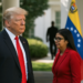 Trump pretende reunirse con Delcy Rodríguez durante la Asamblea de la ONU