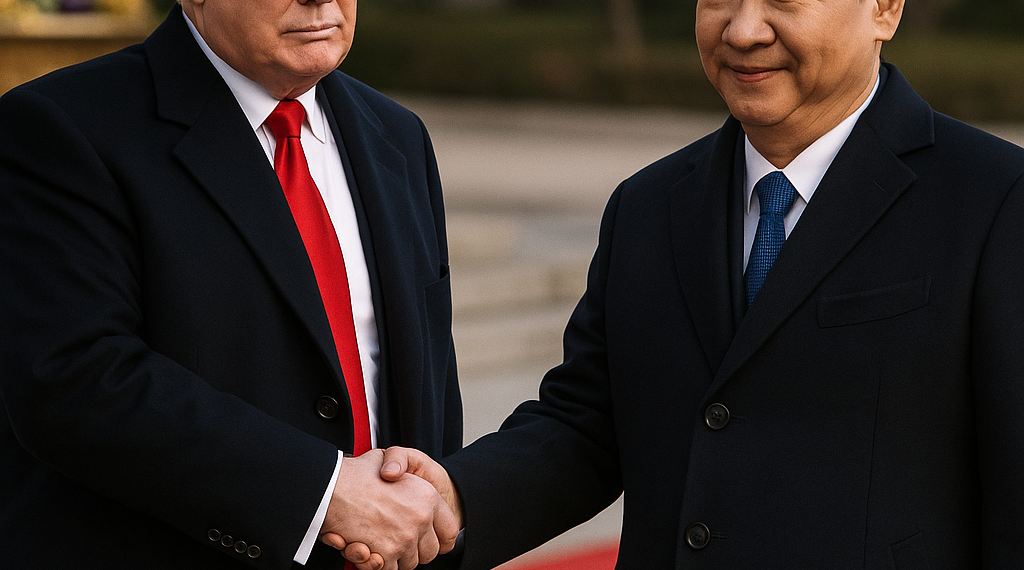 Recibe Trump a Xi en la Casa Blanca para visita de Estado
