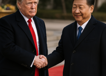 Recibe Trump a Xi en la Casa Blanca para visita de Estado