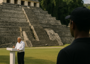 Dará mensaje AMLO desde Palenque, en medio de presión a Andy