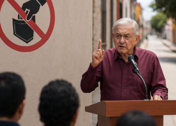 Regaña AMLO a morenistas: no roben