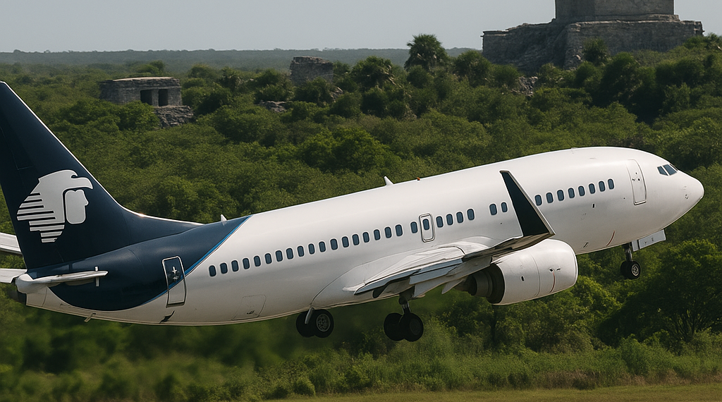 Ahora Aeroméxico abandona Tulum
