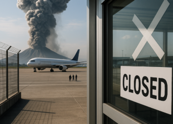 Cerrado el aeropuerto de Yakarta tras la erupción del volcán Anak Krakatoa