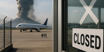 Cerrado el aeropuerto de Yakarta tras la erupción del volcán Anak Krakatoa