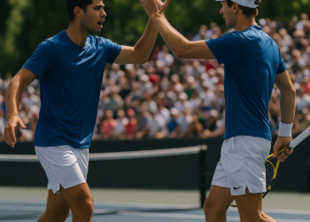 Alcaraz se convierte en doblista para certificar el 3-1 de Europa en la primera jornada de la Laver Cup