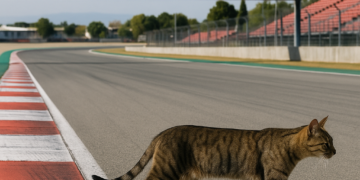 Alonso pasa por el Circuit antes de llegar a Madring