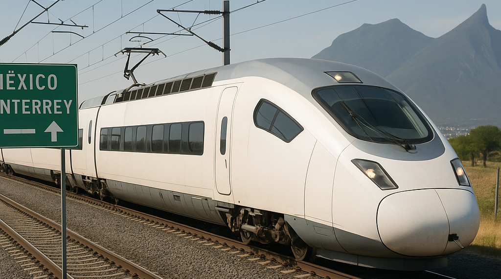 Prometen tren CDMX-Monterrey antes del 2030