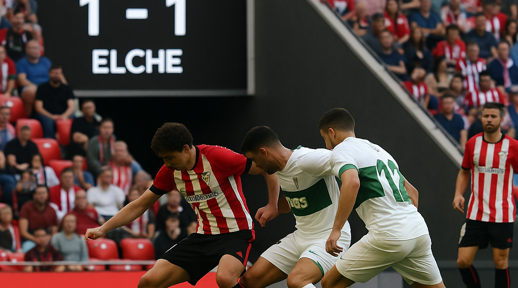Athletic Club 1-1 Elche | Resumen