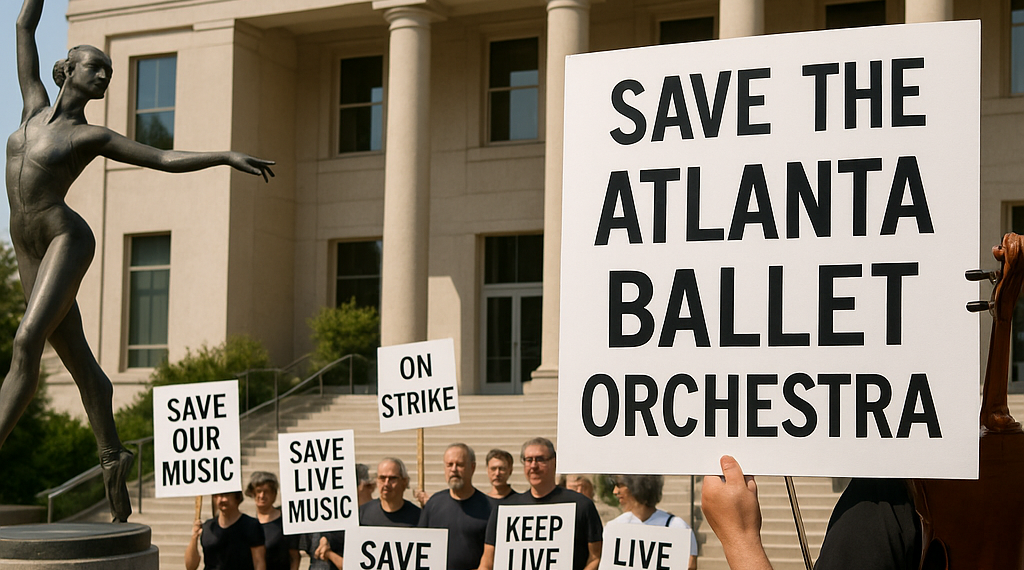 Atlanta Ballet Cuts Way Back On Its Orchestra, And Musicians Picket