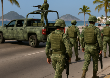 Refuerzan seguridad en Mazatlán con más militares