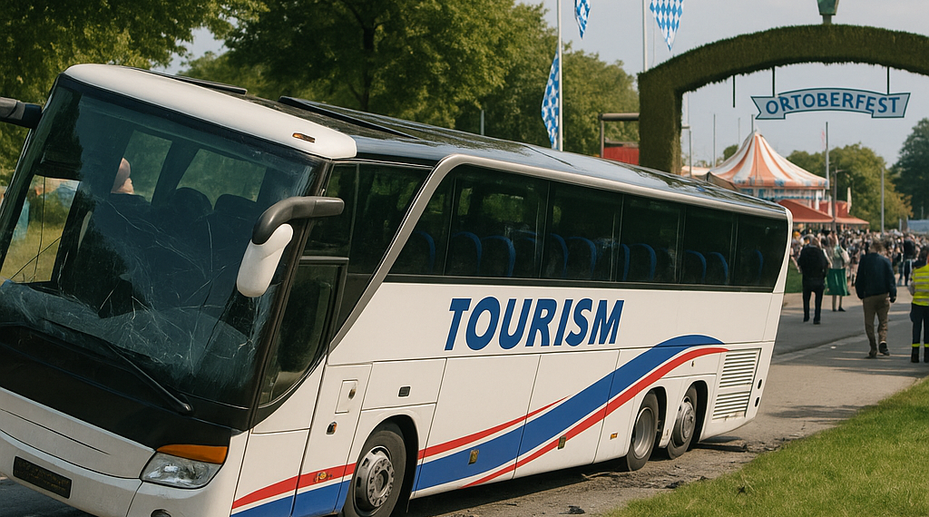 Alemania: un autobús de turistas que iba al Oktoberfest volcó y dejó al menos dos muertos y 19 heridos