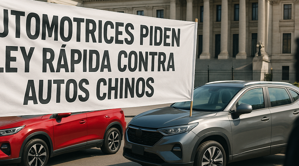 Fabricantes de autos instan al Congreso de EU a aprobar rápido una ley que prohíba los autos chinos