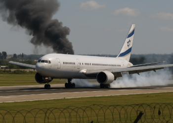 Un avión rumbo a Israel tiene que aterrizar de emergencia tras un presunto ataque: "Nos hemos hecho con el control de los terroristas"