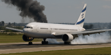 Un avión rumbo a Israel tiene que aterrizar de emergencia tras un presunto ataque: "Nos hemos hecho con el control de los terroristas"