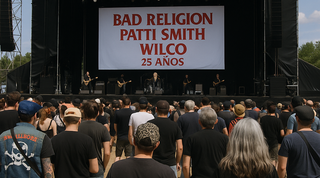 Bad Religion, Patti Smith y Wilco lideran el cartel del 25 aniversario del Azkena Rock | Cultura