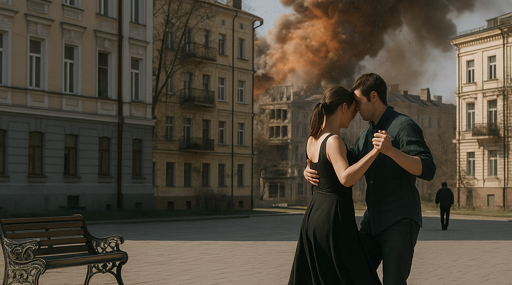 Making Dance In Kyiv Between Bombing Runs