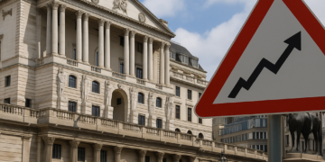 El Banco de Inglaterra mantiene en 3.75% las tasas de interés, pero alerta sobre la inflación