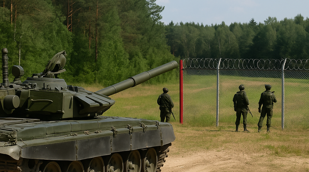 En medio de las tensiones entre Rusia y Europa, Bielorrusia realizó maniobras militares cerca de la frontera con la UE
