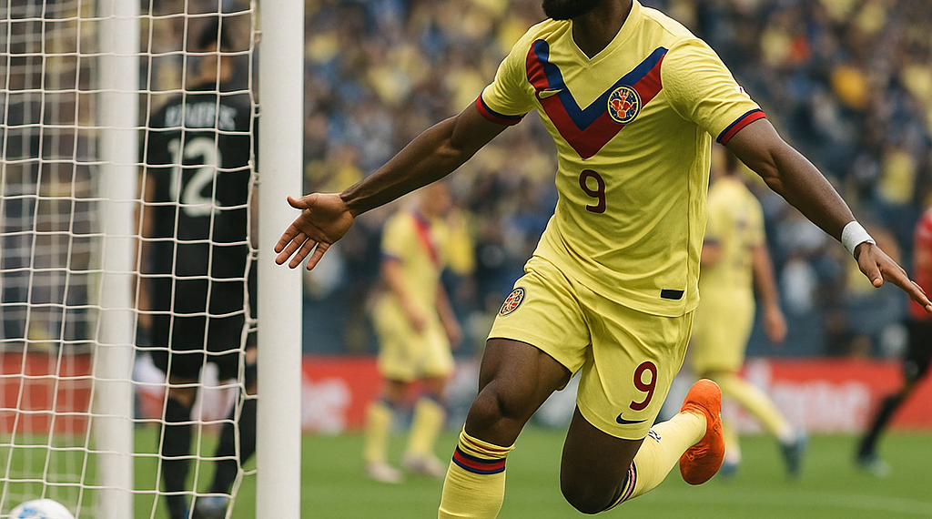 Rescata Borja al América con doblete; queda Clásico empatado