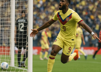 Rescata Borja al América con doblete; queda Clásico empatado