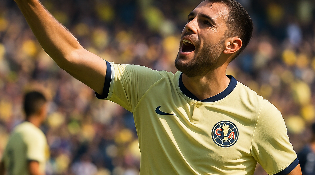 Rescata Borja al América con doblete; queda Clásico empatado