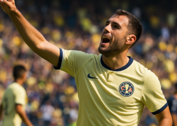 Rescata Borja al América con doblete; queda Clásico empatado