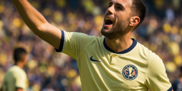Rescata Borja al América con doblete; queda Clásico empatado