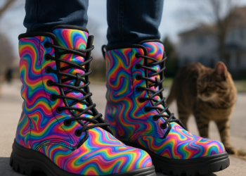Needles Turned Our Favorite Winter Boots Into Trippy Fall Stompers