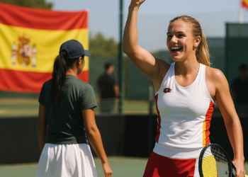 Bouzas gana a Zhiyenbayeva y pone por delante a España en la Billie Jean King Cup