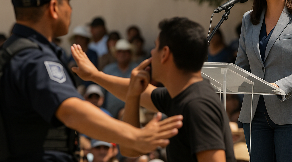 Frena CSP abucheos contra Gobernadora de Guanajuato