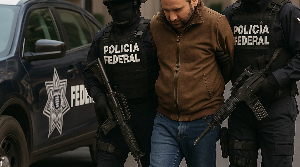 Detienen en CDMX a traficante de precursores buscado por EU