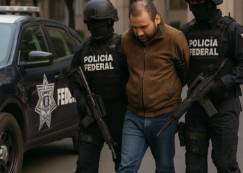 Detienen en CDMX a traficante de precursores buscado por EU