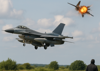 Aviones de combate de la OTAN derriban un dron con explosivos sobre Lituania por primera vez