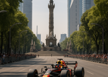 Tendrá Checo Pérez Show Run en Paseo de la Reforma